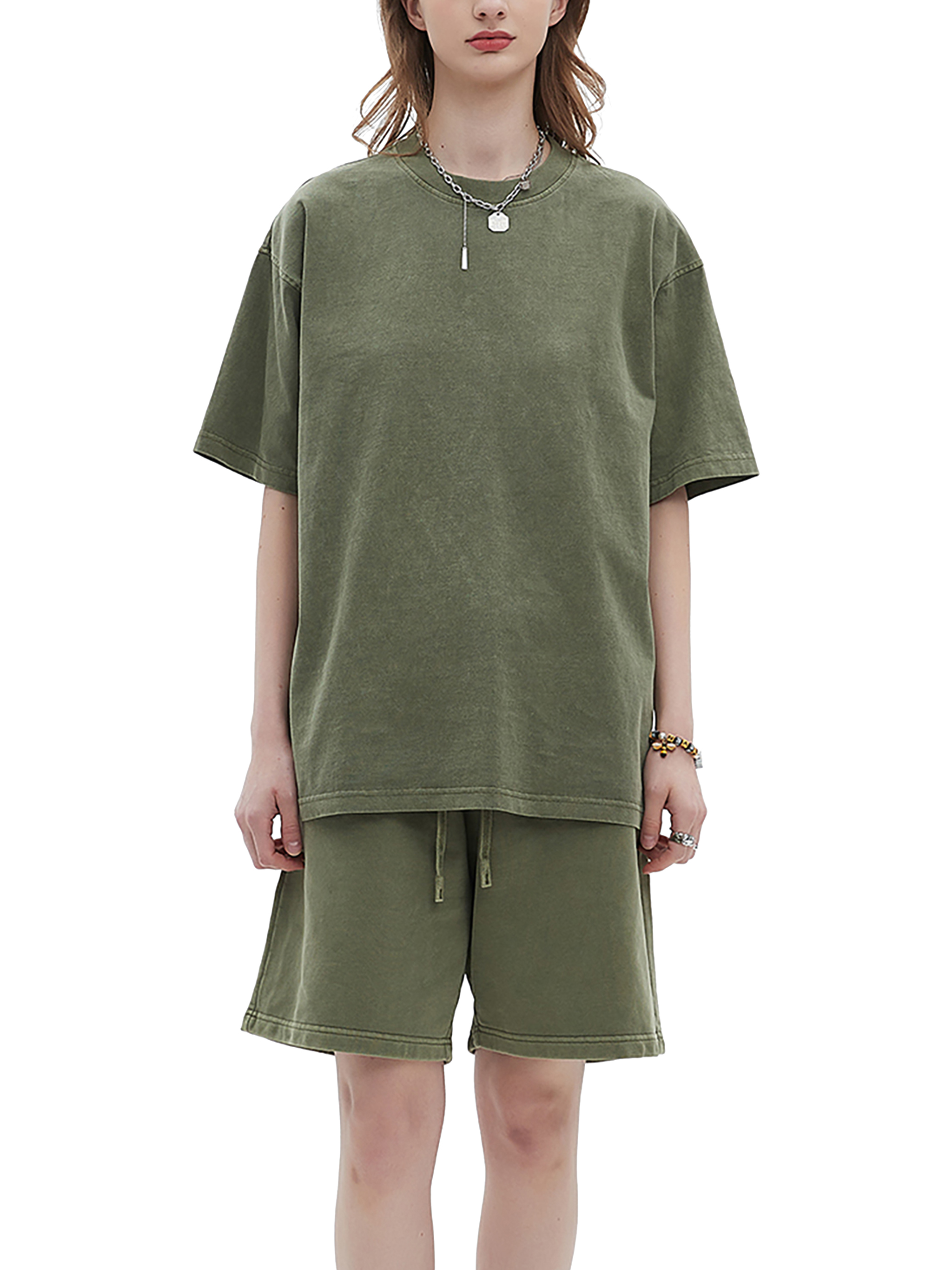 【oan】A Vintage Washing Short Sleeve T-shirt Women's t-shirt Sonoma - PARADISE VINTAGE 17 Short sleeve